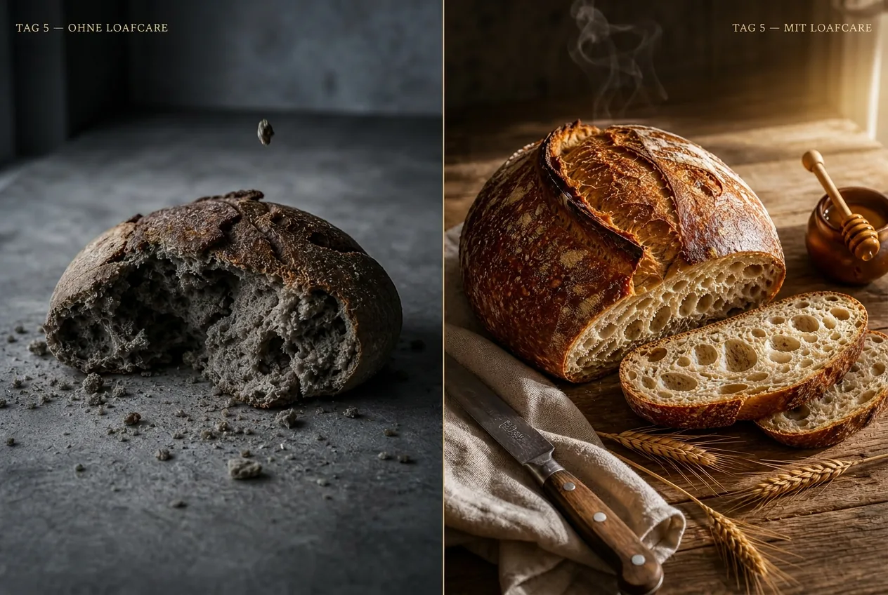 Tag 5. Dasselbe Brot. Zwei Schicksale.