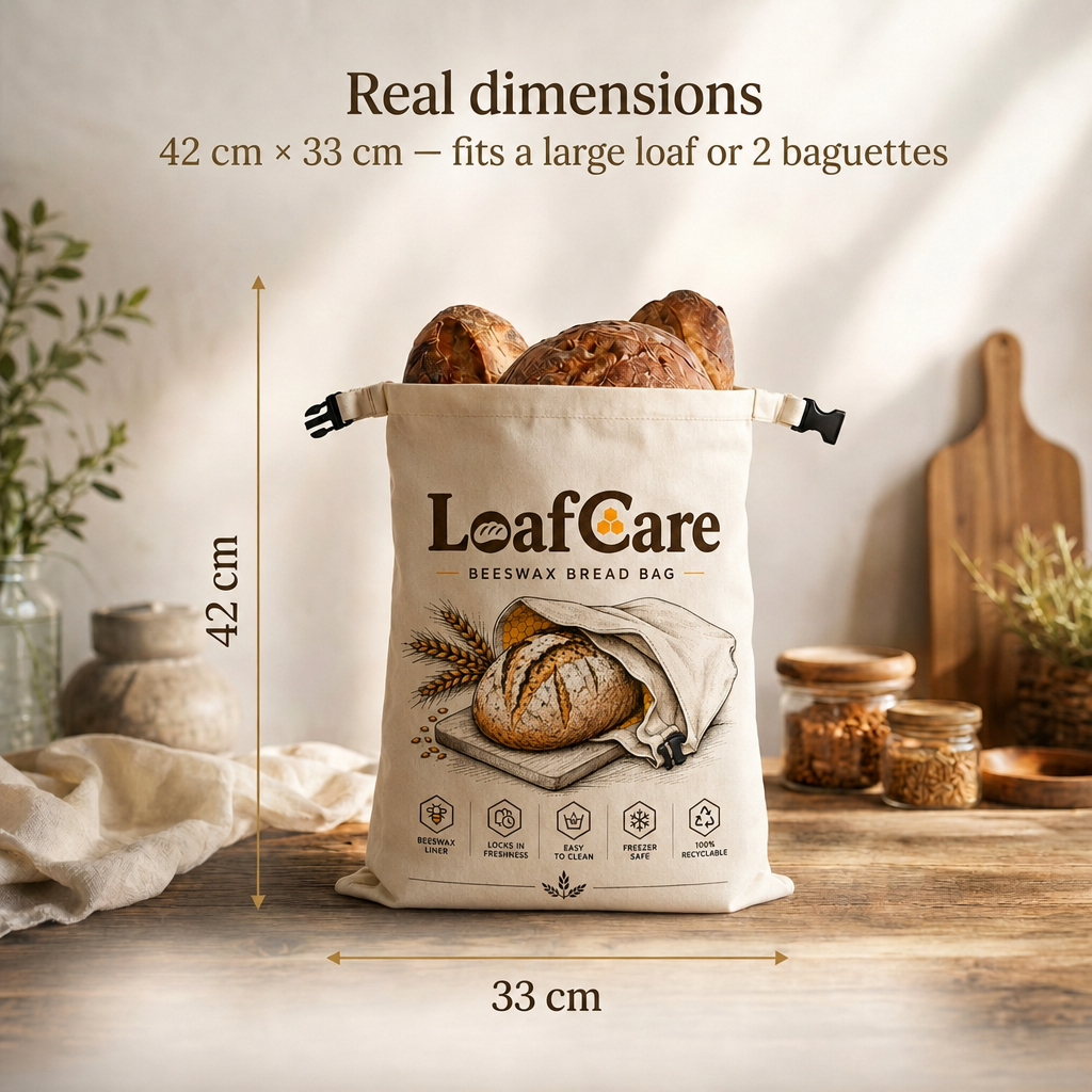 Your bread fresh for 7 days — no plastic, no effort.